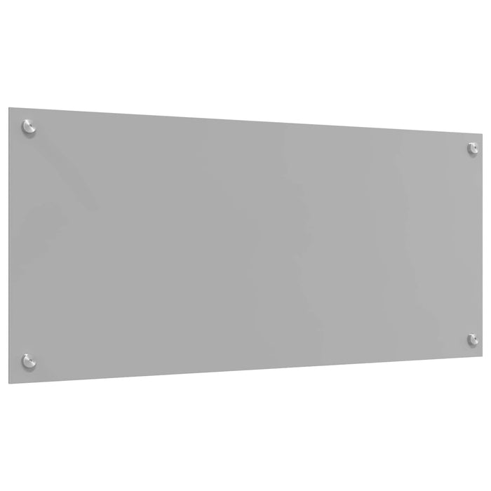Panou de bucătărie Gri deschis 90 x 40 cm sticlă securizată - WALTI WALTI