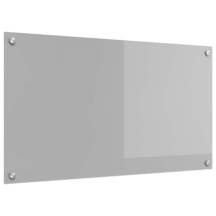 Spate de bucătărie Gri deschis 90 x 50 cm sticlă securizată - WALTI WALTI