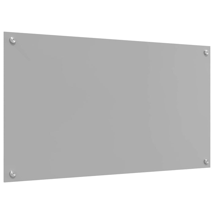 Spate de bucătărie Gri deschis 90 x 50 cm sticlă securizată - WALTI WALTI