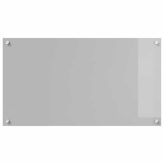 Spate de bucătărie Gri deschis 90 x 50 cm sticlă securizată - WALTI WALTI