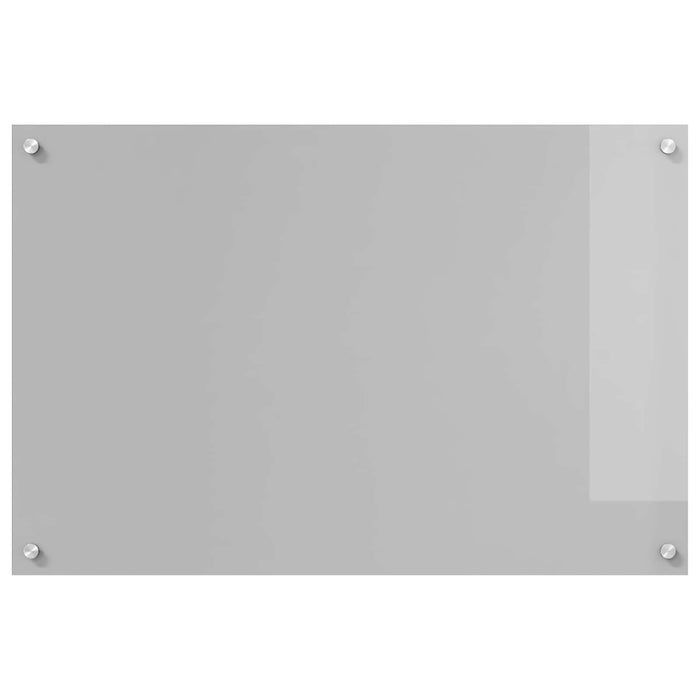 Panou de bucătărie Gri deschis 90 x 60 cm sticlă securizată - WALTI WALTI