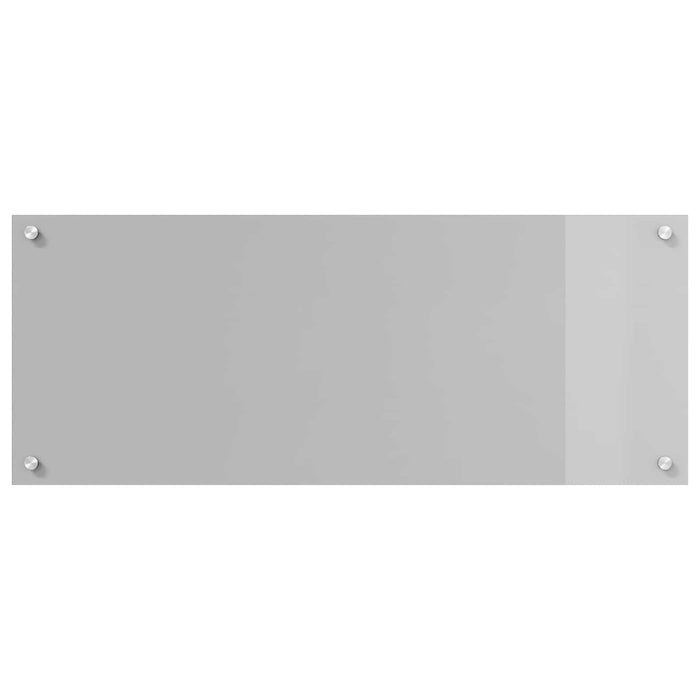 Panou de bucătărie Gri deschis 100 x 40 cm sticlă securizată - WALTI WALTI