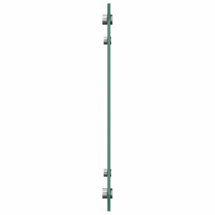 Panou de bucătărie Gri închis 80 x 40 cm sticlă securizată WALTI