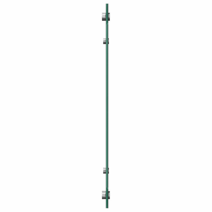 Panou de bucătărie Gri închis 80 x 50 cm sticlă securizată WALTI