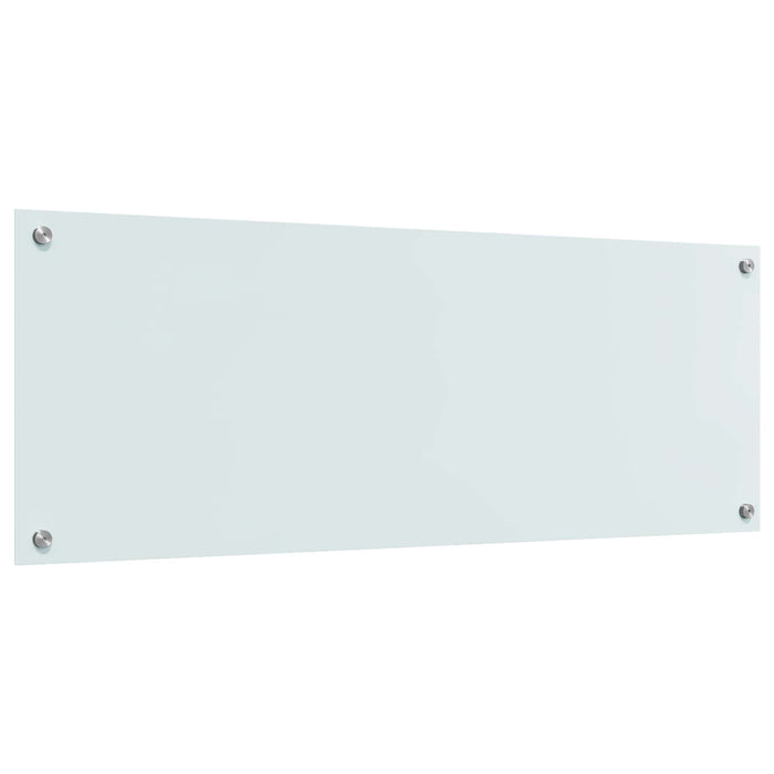 Spate de bucătărie Alb 110 x 40 cm sticlă securizată - WALTI WALTI