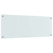 Spate de bucătărie Alb 110 x 40 cm sticlă securizată - WALTI WALTI