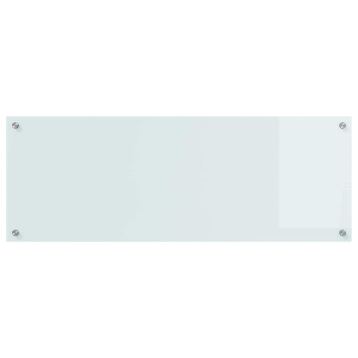 Spate de bucătărie Alb 110 x 40 cm sticlă securizată - WALTI WALTI