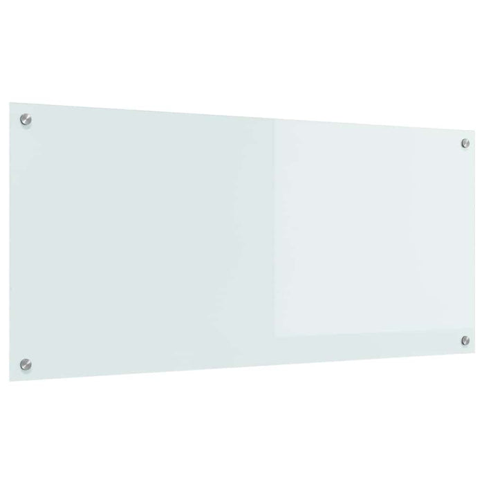 Spate de bucătărie Alb 110 x 50 cm sticlă securizată - WALTI WALTI