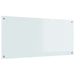 Spate de bucătărie Alb 110 x 50 cm sticlă securizată - WALTI WALTI