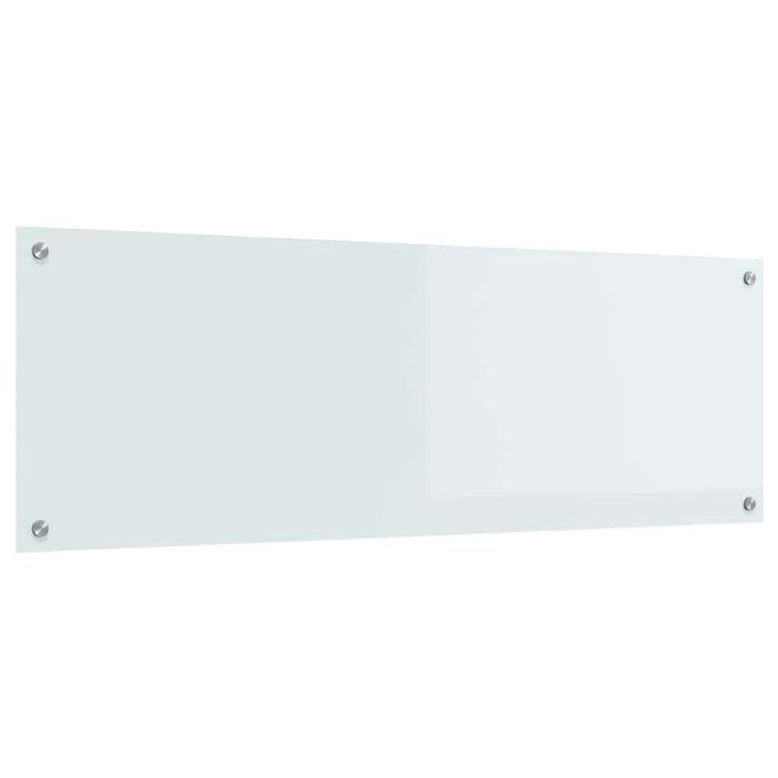 Spate de bucătărie Alb 120 x 40 cm sticlă securizată - WALTI WALTI