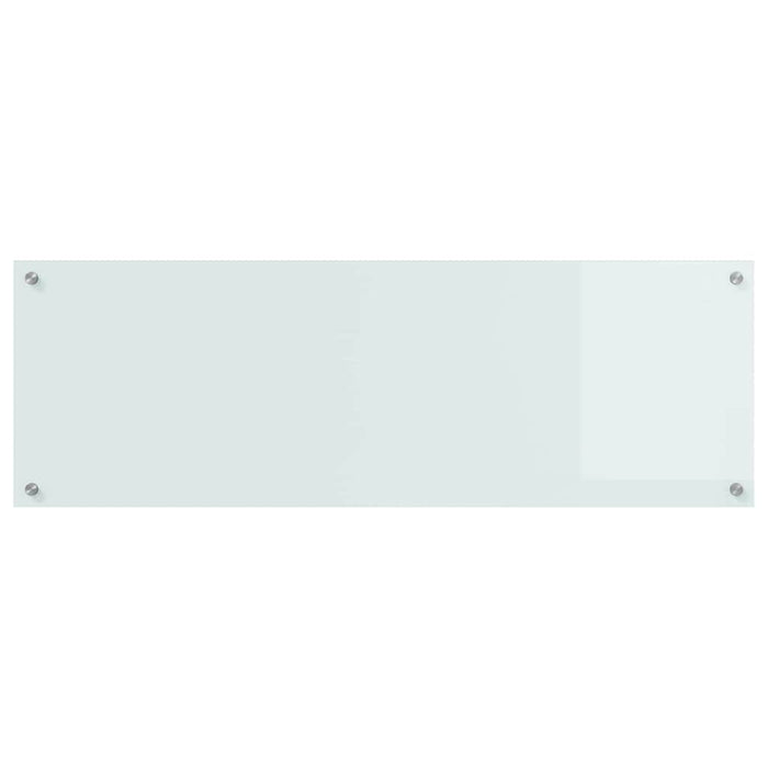 Spate de bucătărie Alb 120 x 40 cm sticlă securizată - WALTI WALTI