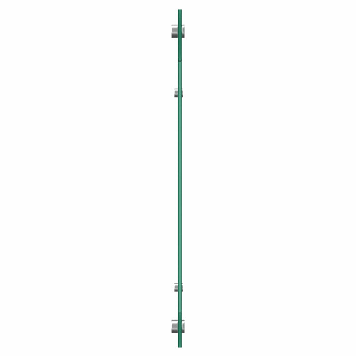Panou de bucătărie Negru 120 x 50 cm sticlă securizată WALTI