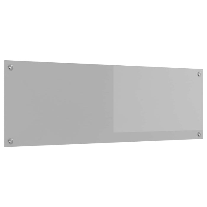 Spate de bucătărie Gri deschis 120 x 40 cm sticlă securizată - WALTI WALTI