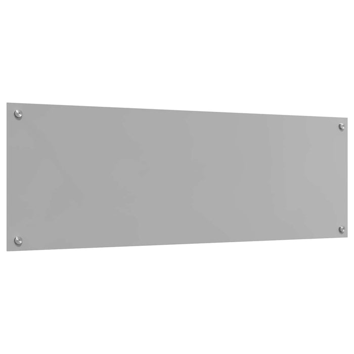 Spate de bucătărie Gri deschis 120 x 40 cm sticlă securizată - WALTI WALTI