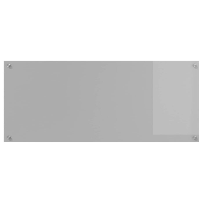 Panou de bucătărie Gri deschis 120 x 50 cm sticlă securizată WALTI