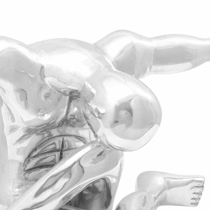 Sculptură Argintiu 91.5 x 32 x 33 cm Aluminiu - WALTI WALTI