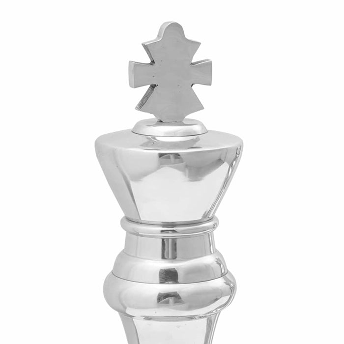 Sculpturi 2 pcs Argintiu Aluminiu - WALTI WALTI