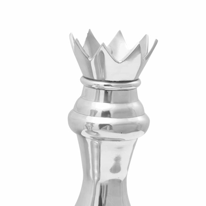 Sculpturi 2 pcs Argintiu Aluminiu - WALTI WALTI