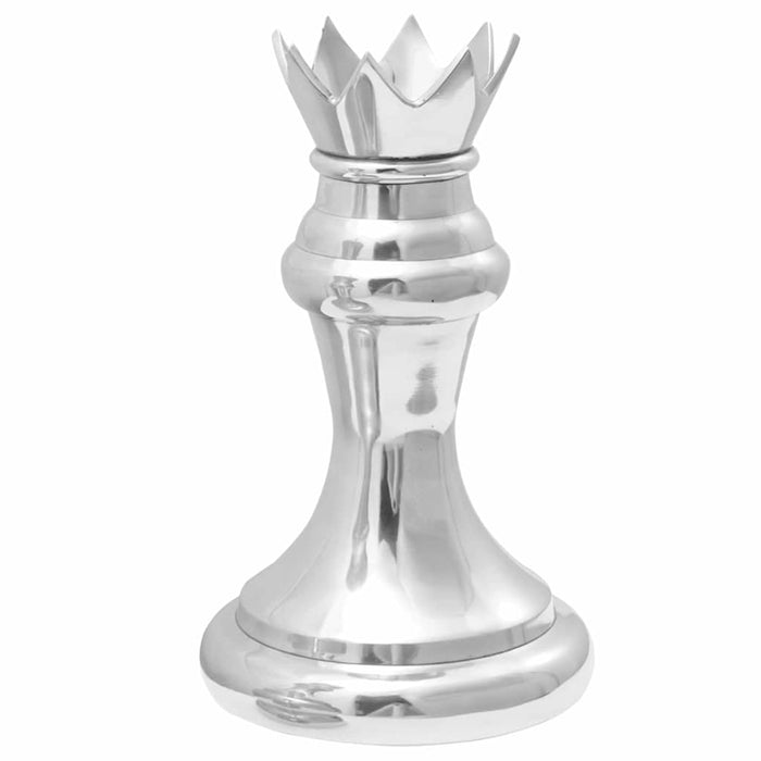 Sculpturi 2 pcs Argintiu Aluminiu - WALTI WALTI