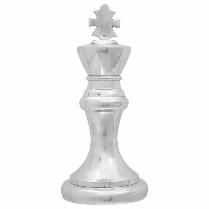 Sculpturi 2 pcs Argintiu Aluminiu - WALTI WALTI