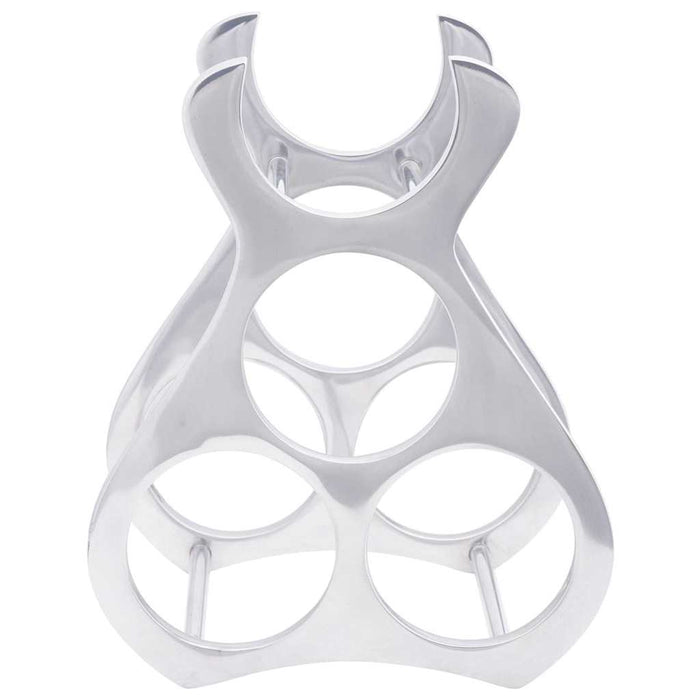 Raft pentru vin Argintiu 23 x 14 x 28 cm Aluminiu WALTI