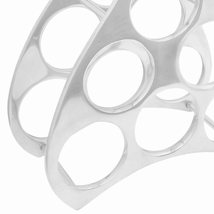 Raft pentru vin Argintiu 38 x 33 x 13 cm Aluminiu - WALTI WALTI