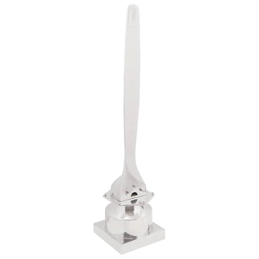Sculptură Argintiu 26 x 26 x 110 cm Aluminiu - WALTI WALTI