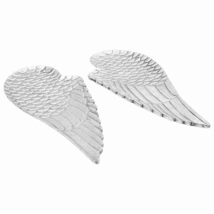 Coș fructe 2 pcs Argintiu 40 x 18 x 4 cm Aluminiu - WALTI WALTI