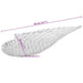 Coș fructe 2 pcs Argintiu 40 x 18 x 4 cm Aluminiu - WALTI WALTI