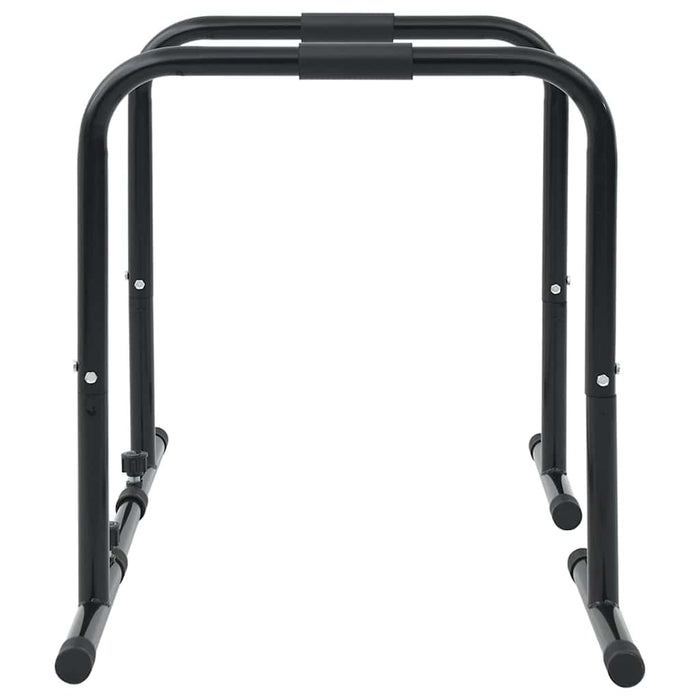 Bară de flotări Negru 116 x 66 x 74.5 cm Oțel vopsit în pulbere - WALTI WALTI
