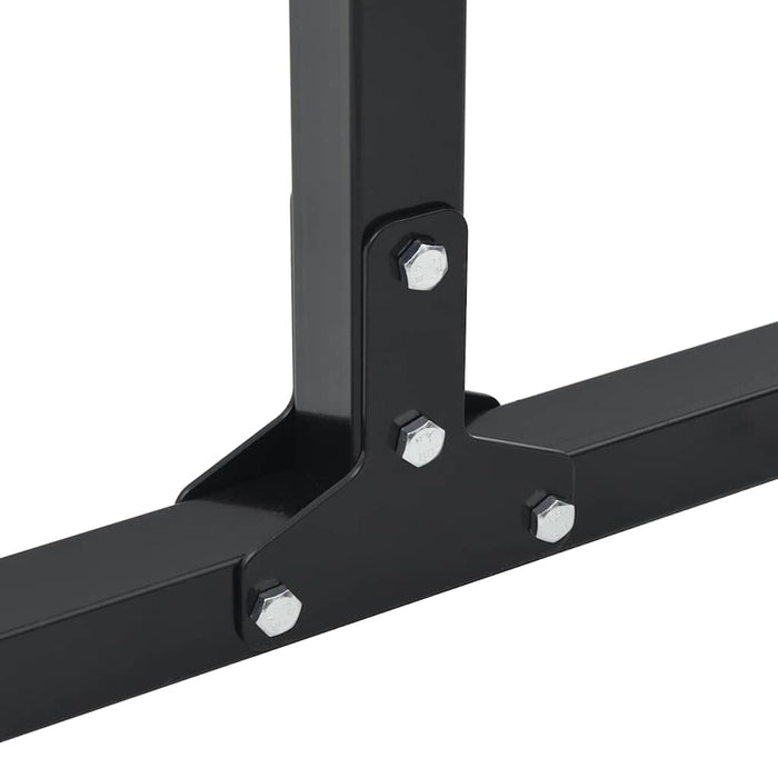 Stantă pentru flotări Manual 2 buc. Negru 55 x 90 x 104.5 cm - WALTI WALTI