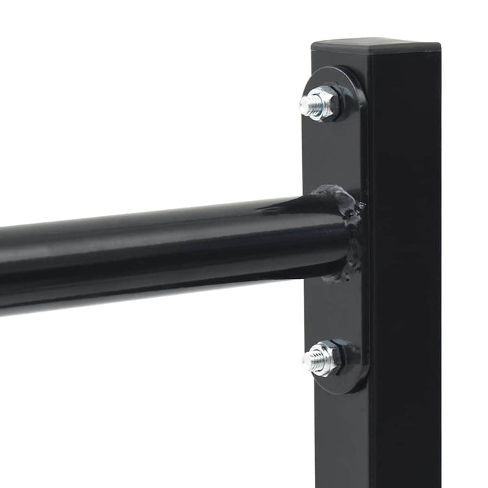 Stantă pentru flotări Manual 2 buc. Negru 55 x 90 x 104.5 cm - WALTI WALTI