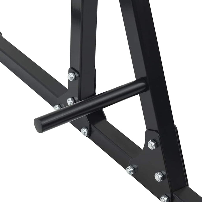 Stație pentru Tracțiuni Manual Negru 100,5 x 102 x 234,5 cm - WALTI WALTI