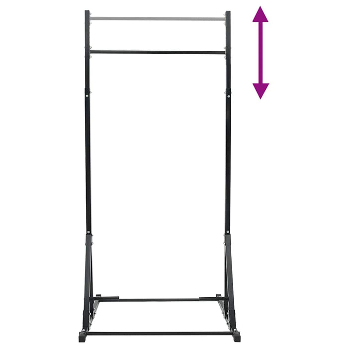 Stație pentru Tracțiuni Manual Negru 100,5 x 102 x 234,5 cm - WALTI WALTI