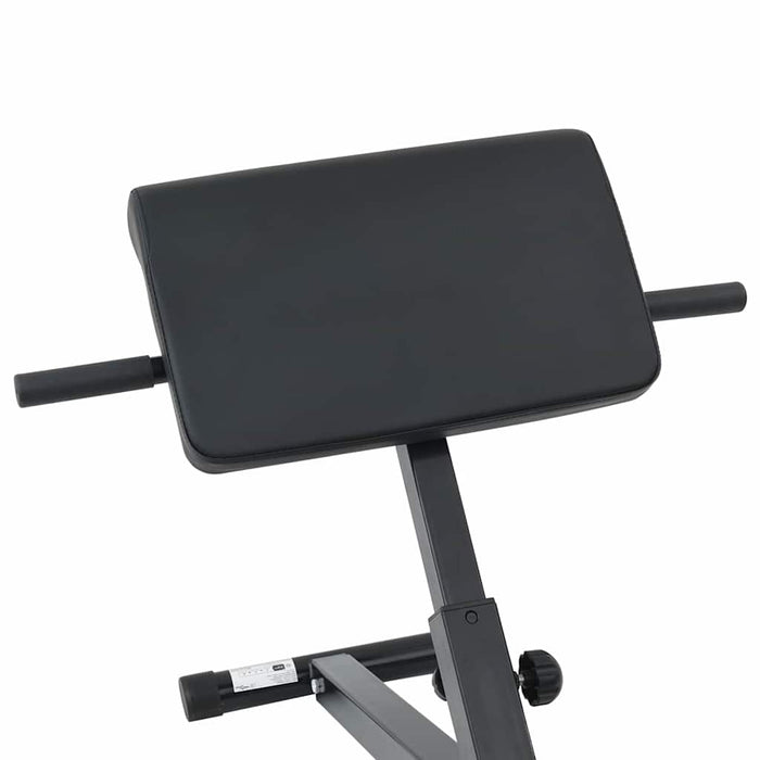 Bancă de hiperextensie Manual Negru 100,5 x 70 x 78 cm - WALTI WALTI
