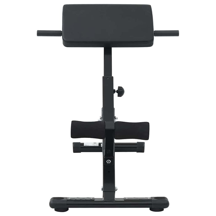 Bancă de hiperextensie Manual Negru 100,5 x 70 x 78 cm - WALTI WALTI