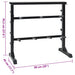 Rama pentru gantere Negru 99 x 45 x 95,5 cm - WALTI WALTI