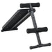 Bancă pentru abdomene Manual Negru 124 x 33,5 x 55 cm - WALTI WALTI