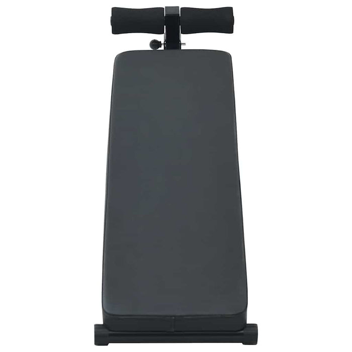 Bancă pentru abdomene Manual Negru 124 x 33,5 x 55 cm - WALTI WALTI