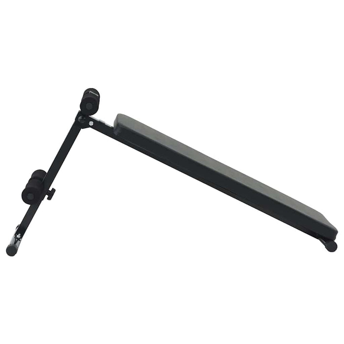 Bancă pentru abdomene Manual Negru 124 x 33,5 x 55 cm - WALTI WALTI