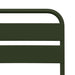 Scaun pliabil pentru grădină 2 pcs Verde 55 x 56.5 x 91cm Oțel - WALTI WALTI