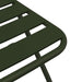 Scaun pliabil pentru grădină 2 pcs Verde 55 x 56.5 x 91cm Oțel - WALTI WALTI