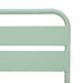 Scaun pliabil pentru grădină 2 pcs Verde 55 x 56.5 x 91cm Oțel - WALTI WALTI