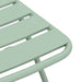 Scaun pliabil pentru grădină 2 pcs Verde 55 x 56.5 x 91cm Oțel - WALTI WALTI