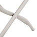 Scaun pliabil pentru grădină 2 pcs Bej 55 x 56.5 x 91cm Oțel - WALTI WALTI