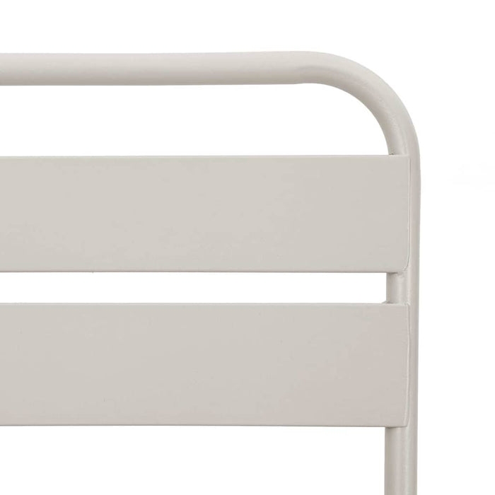 Scaun pliabil pentru grădină 2 pcs Bej 55 x 56.5 x 91cm Oțel - WALTI WALTI
