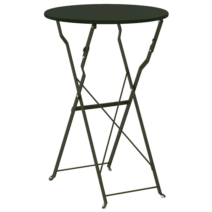 Masă de bistro Verde închis Ø 50 x 71 cm WALTI