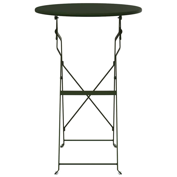 Masă de bistro Verde închis Ø 50 x 71 cm WALTI