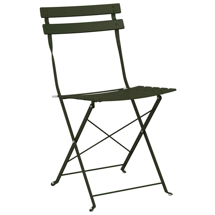 Set Bistro Pliabil 3 pcs Pădure Oțel - WALTI WALTI
