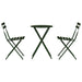 Set Bistro Pliabil 3 pcs Pădure Oțel - WALTI WALTI